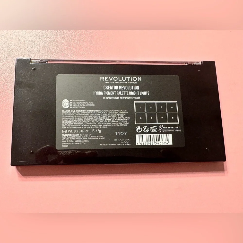 Revolution London Creator Hydra Pigment Palette – Bright Lights 🎨✨